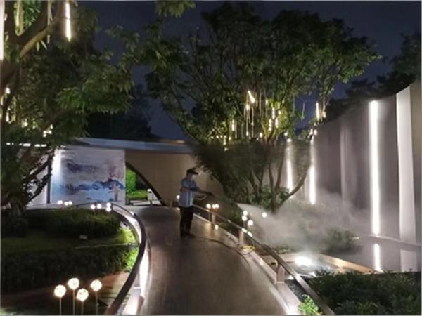 萝岗小区消杀蚊蝇工程